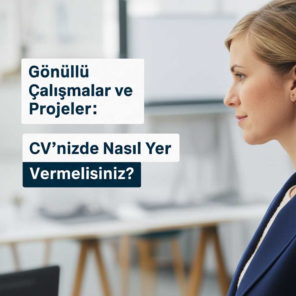 Gönüllü Çalışmalar ve Projeler: CV’nizde Nasıl Yer Vermelisiniz?