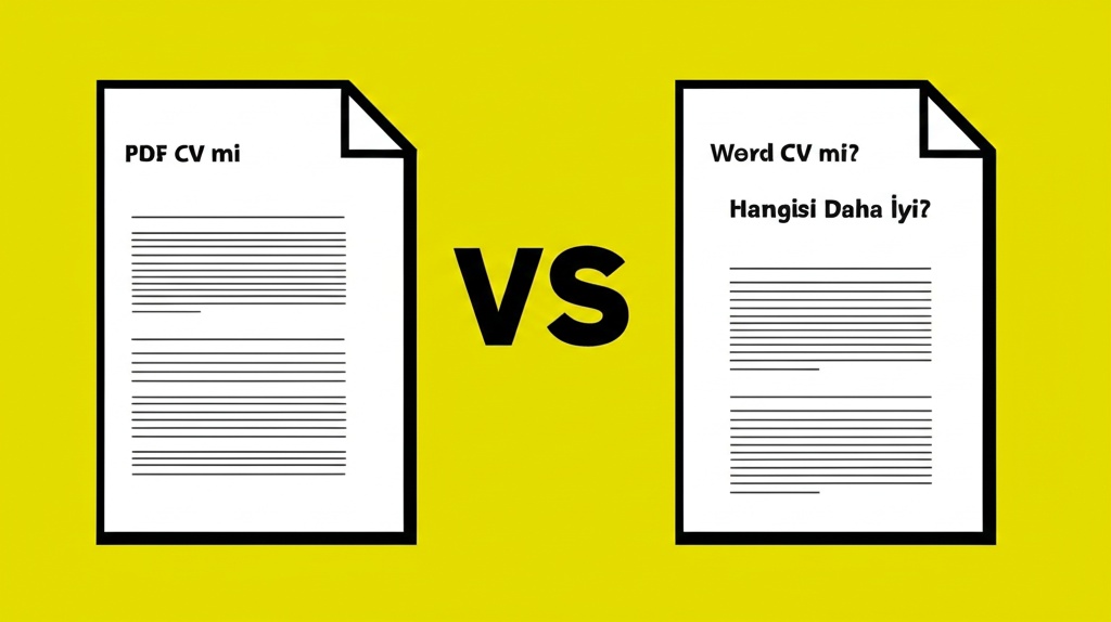 PDF CV mi, Word CV mi? Hangisi Daha İyi?