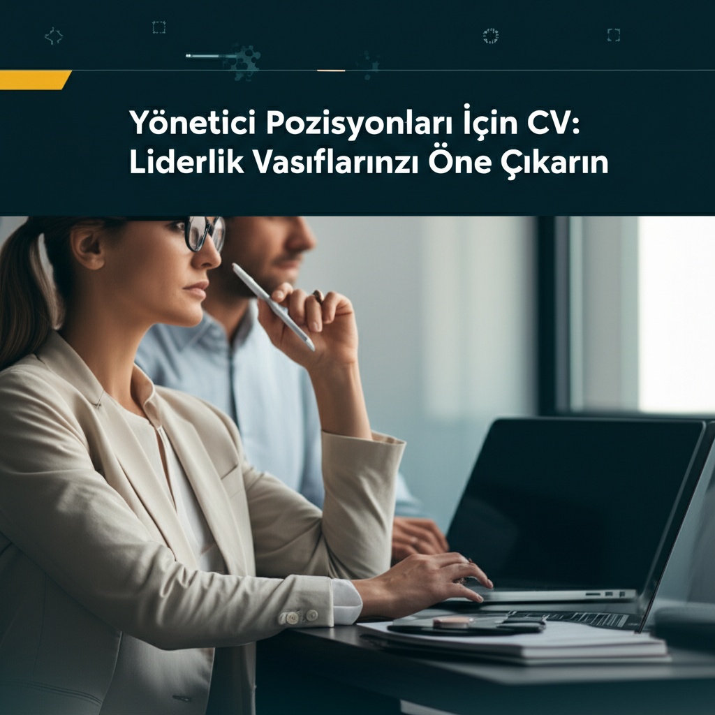 Yönetici Pozisyonları İçin CV: Liderlik Vasıflarınızı Öne Çıkarın